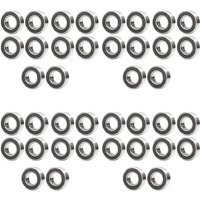 AliExpress NONE A74K-40PCS Bike Bicycle Hub Bottom Bracket Bearings 163110 2RS (16X31x10mm) For Giant Mountain Bike Bicycle Accessories