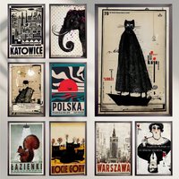 R-Ryszard artistKaja Poster HD Versatile Waterproof Wall Decor Self Adhesive Perfect for Any Room & Ideal Gift