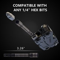 Flat End Multi-tool Bit Driver Extender for Leatherman MUT/EOD/Skeletool/CX/Wave/Surge/Charge AL and Signal Bits set Bits Holder