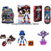 Original JAKKS Official Sonic the Hedgehog Movie Action Figure Amy Rose Model Toy Birthday Gift Hand Puppet