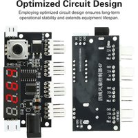 DC 5-24V 5A 4 Way PWM Fan Speed Control Module -25~120℃ Temperature with 10K NTC Thermistor Control Module