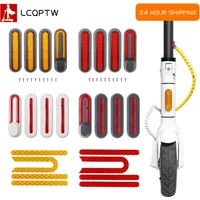 Reflective Wheel Cover Protect Shell For Xiaomi 3 Electric Scooter M365 Pro 2 1s Front Rear Safety Tube Night Reflector Parts