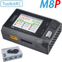 ToolkitRC M8P Charger with an increase in accuracy power of 600W 20A 5V 1-8S Multifunctional signal testing M8S upgraded