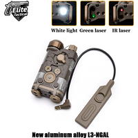 New tactical L3-NGAL features sand colored color scheme with red/green/blue lasers switch base suitable for various environments
