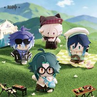 Genshin Spring Blossom Tales Plush Toys Xiao Venti Lumine Flins Plush Doll Trendy Toys Collectible Toys Birthday Gift for Kids