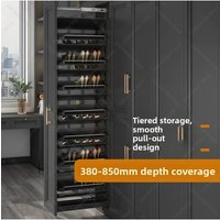 AliExpress NONE Shoe Cabinet Built-in Pull-out Shoe Rack Push-pull Large-capacity Retractable Pull Basket Partition Layer Shoe Storage Hardware