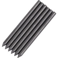 5.6MM Lead Refills for Metal Automatic Mechanical Graphite Pencil 12pcs(3Boxes) Charcoal Lead Refills for Draft Drawing Shading