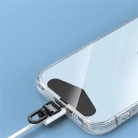 1-4Pcs New Upgrated 360 Rotatable Stainless Steel Phone Tether DYM Metal Patch Gasket Cellphone Lanyard Safety Connecter Piece