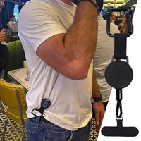 Anti-Theft Phone Holder with Carabiner Retractable Phone Lanyard Tether Cellphone Tab Strap Anti-Drop Harness for Outdoor Hiking