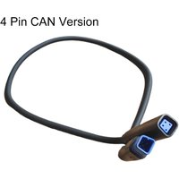 Bicycle 30/60cm Speed Sensor Extension Cable 4Pin For Bafang Mid-Drive Motor CAN Version Waterproof Electric Bicycle Accessories