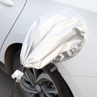 EV Car Charging Port Protective Cover New Energy Vehicle Charging Port Rain Protector Cover for Garage Home Driveway Parking