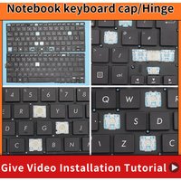 Replacement Keycap Key cap Hinge for ASUS ZenBook UX310 UX310UA UX310UQ UX410 UX410UA UX410UQ U4000 U4000U U4000UQ Keyboard