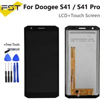 Original For DOOGEE S41 Max s41T LCD Display Screen+Touch Panel Digitizer For DOOGEE S41 Plus s41pro LCD Display s41max