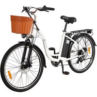 AliExpress NONE DYU C6 Electric Bike for Adults 250W City Ebike 36V12.5AH Battery Electric Bike 26 Inch Tire Commuter Electric Bike