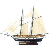 1:100 Scale Wooden Ships Model Ancient Sailboat Home Decoration Boat Assembly Toy Handmade Model Toy Wooden Sailing Boat
