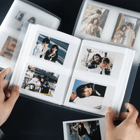 80Pockets Photo Album 3 Inch Transparent Photocard Holder For Instax Mini Album Storage Collect Book Name Card Album De Fotos