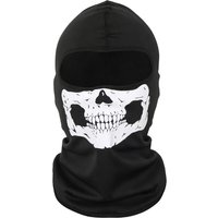 AliExpress NONE Skull Print Bicycle Balaclava Windproof Anti-UV Motorcycle Full Face Mask Full Face Design Neck Warmer Full Face Mask