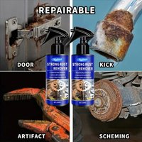 1/2pcs 100ml Powerful Rust Removal Cleaning Tools Car Iron Powder Rust Remover Maintenance Metal Surface Rust Removal Artifact