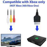 Xbox Original AV Cable Cord Connection Brand New Classic Xbox Composite