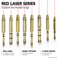 Rotes/Grünes Laser-Kalibrierwerkzeug mit Schnellnullstellung – Entwickelt für 40sw.10mm /45ACP /cal 7mm /cal.243.6mm/ cal .25 Kaliber