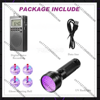 Paranormal Investigation Spirit Box Equipment Kit Ghost Hunting Detector Device Suitable For Home Office Outdoor Detection Use