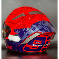 DOT-zugelassener Integralhelm X14 rot Helm zum Motorradfahren, Motocross, Rennfahren, Motorradhelm