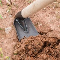 Agricultural Tools Manganese Steel Garden Hoe Anti-Rust Durable Agricultural Rakes Manual Weeding Removal Tool Digging Soil