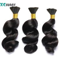 100g/pc Loose Wave Bulk Human Hair Extensions For Braids Full End Remy Hair 12-26 Inch For Women Braiding Human Hair No Weft