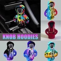 Car Hoodie Gear Shift Cover Fashion Gearshift Hoodie Car Gear Shift Knob Cover Manual Handle Gear Sweatshirt Change Lever Cover