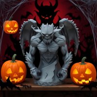 Halloween Limited Edition Dark Fantasy Figurine | Demon-Shaped 3D Statue with Detailed and Beautifully Crafted Features! Excellent Horror-Themed Decoration for Halloween Parties and Room Decor