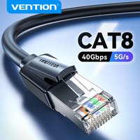 Vention CAT8 Ethernet Cable 40Gbps 2000MHz CAT 8 Networking High Speed Internet Lan Cord for PC Laptops PS5 4 Router RJ45 Cable image 4