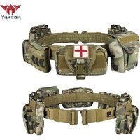 Yakeda Gear User Outdoor Black Hunting Tactics Law Enforcement Duty Security Traffic air gun Belt airsoft equipment