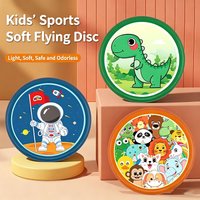 Children's Safe Soft Frisbee Toy for Outdoor Throwing, Parent-Child Interaction Spiral Disc Competitive Sports