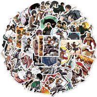 100Pcs Anime Attack on Titan Graffiti Stickers Suitcase Laptop Sticker Waterproof Decoration Sticker Supplies