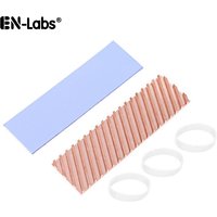 Copper Heat Sink for M.2 SSD 2280 PCI-E NVME NGFF M2 with Thermal Pad Computer Cooler PC Notebook Radiator Laptop Heatsink