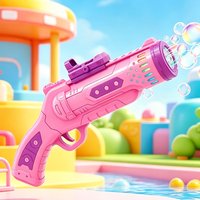 2026 New Bubble Machine Soap Fully Bubbles Gun automatic Blower Outdoor Party Games Toy Boys Girls Christmas Birthday Gifts