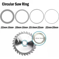 4Pcs Circular Saw Blade Reducing Rings Conversion Ring Adapter Washer Cutting Disc Inner Hole Adapter Rings Cutting Washer