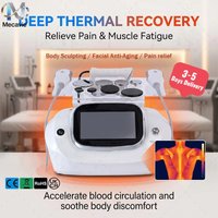 Mecavie 500W Latest Portable High-Energy Physiotherapy Device, Professional Pain Relief Equipment, CE Certified