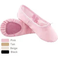 Ballet Shoes Canvas for Girls Dance Slippers Split Sole Gymnastics Skate Yoga Dancing Shoes Kids Ballerina Professional Shoes