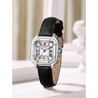 LUCKY FOX Simple ladies' watch trend square quartz watch small square women's watch red Christmas gift
