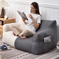 Double Lazy Person Sofa Small Comfortable Leisure Recliner Sponge Compression Sofa Living Room Couches Large Removable Washable