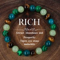 Fashion Natural Stone Beaded Bracelet For Women Men Tiger Eye Stone Bangles Trendy Holiday Teacher's Day Jewellery Accessories