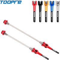 TOOPRE Bike TC4 Titanium Alloy Quick Release Lever MTB Road Bicycle General Ultralight For 100mm 130/150mm Hub