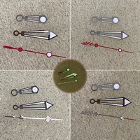 Green Luminous Watch Hands for NH35 NH36 Movement 3-Pins Watch Pointers for SKX007/SBBN Wristwatch Accessories