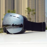 Lunettes de ski anti-buée double couche pour hommes et femmes, grand masque de ski, lunettes de protection UV400, lunettes de neige d'hiver, nouveau, 506