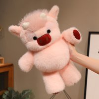 2026 Hot Selling Running Series Su Gaodi Little Cow Khaki Plush Toy Doll Collection Doll Festival Toy Accompanying Decoration