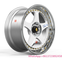 Maining Forged 2 Piece Nismo LMGT2 Wheels Rims for Nissan R32 240SX 300ZX Silvia S13 300Z 350Z