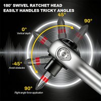 2026 New Ratchet Tool Box Set Magnetic Wrench Semi-automatic Multi-purpose Sleeve Kit DIY Screwdriver Torque Toolbox Bicycle Ac
