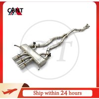 CBNT Single Midpipe Valvetronic Catback for BMW G80 M3 G82 M4 G87 M2 S58 3.0T Center Quad Exit Exhaust Tips Exhaust Systems