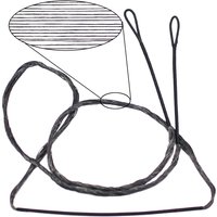 High Strength Professional Bow String Replacement for Recurve and Long Bow 16 Strands Reinforced Fiber